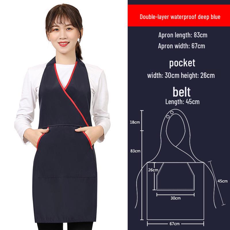 Mode-Schürze im koreanischen Stil: Süße Nagelkunst, Mutter & Baby, Café, Arbeitsuniform Kellner