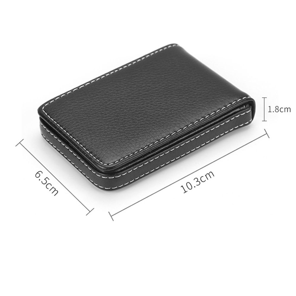 Female Cash Clip Magnetic Attractive Men Coin Purse ID Card Holder Short Purse Business Card Holder