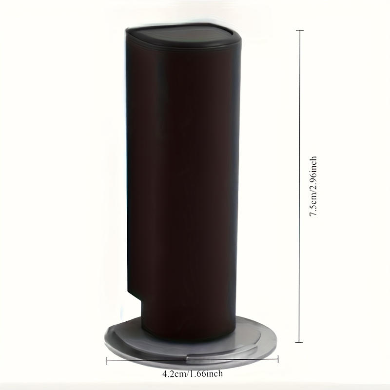Magnetic Door Stopper Suction Door Holder 75*24mm Stainless Steel For Home Office Cabinet Improvement Home Decoration Accessories Black Grey White