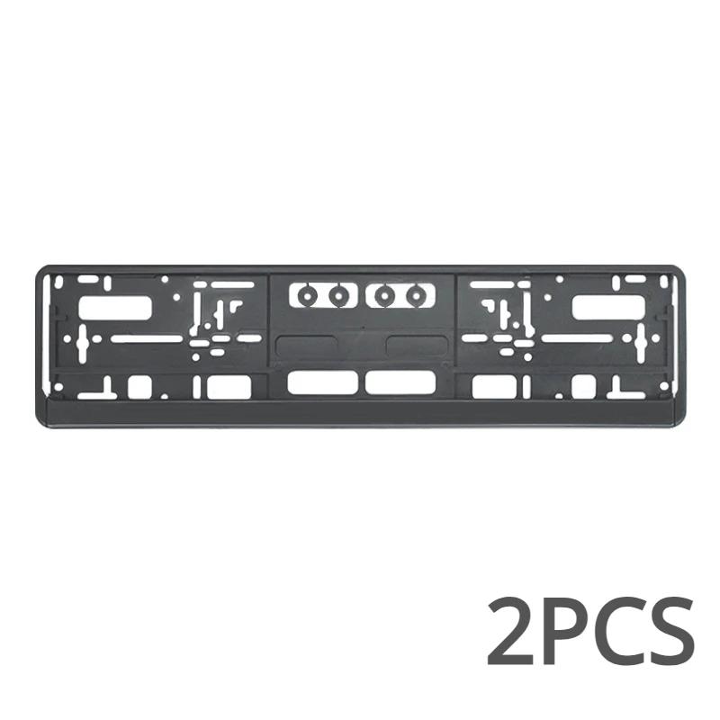 1/2 buc Suport Plăcuță de Înmatriculare ABS Anticoroziv Suport Plăcuță de Înmatriculare Auto Standard UE Accesorii Auto