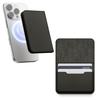 Elago Magnetic Wallet Card Synthetic Leather Wallet with MagSafe Card Storage Compatible with and More Holder, Black, Slim, Anti-Magnetic, Built-in