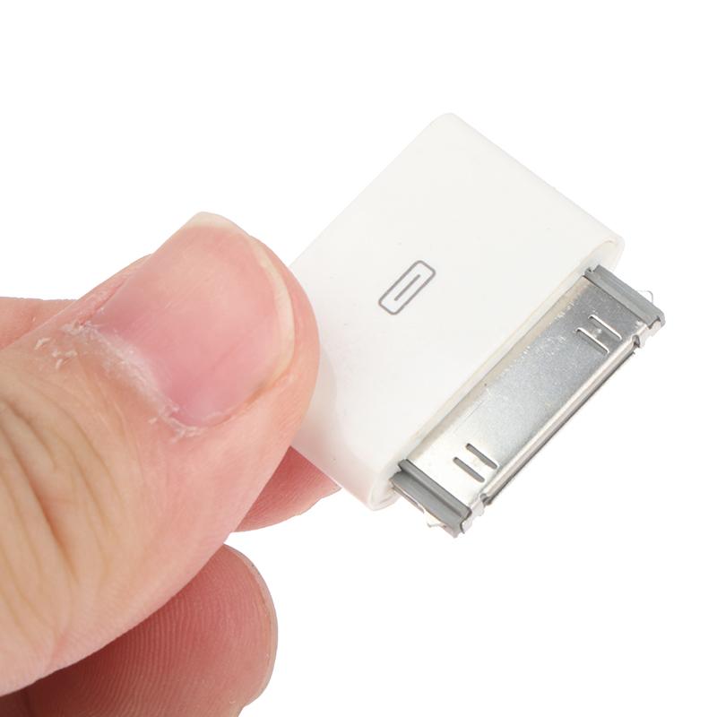 Adaptateur Convertisseur Chargeur Micro USB vers 30 broches pour iPhone 4 4s 3gs iPod Adaptateur de Synchronisation de Données