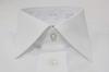 Long sleeve dress finish plain white neck size to Japanese size [Konaka] shirt, wrinkle-resistant [Regular collar/button-down/wide collar] Men's,