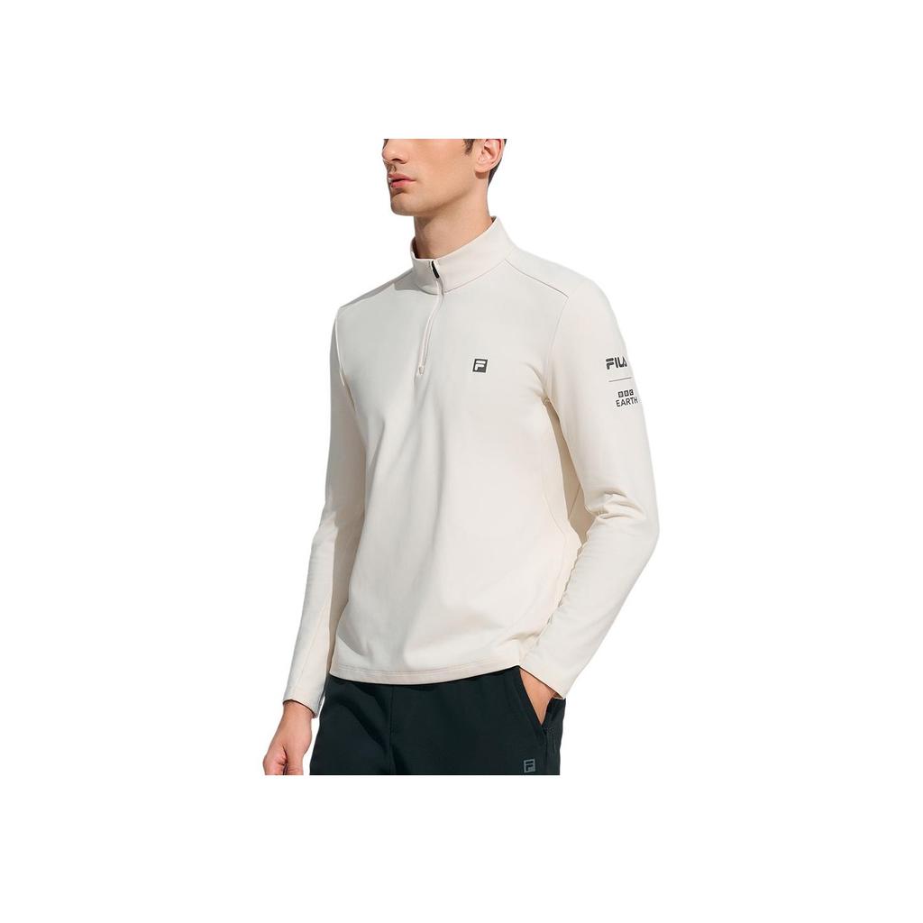 New FILA T Shirts Men's Gray Wheat A11M447202FBG
