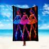 1pc Easy-Care Kpop Demon Hunters Blanket, Perfect for Couch, Bed, Home, Travel & More, Warm & Durable Printed Blanket