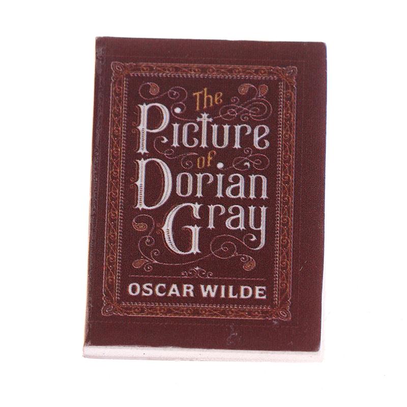 6Pcs/Set 1/12 Dollhouse Miniature Book Model Notebook Doll House Furniture Decor