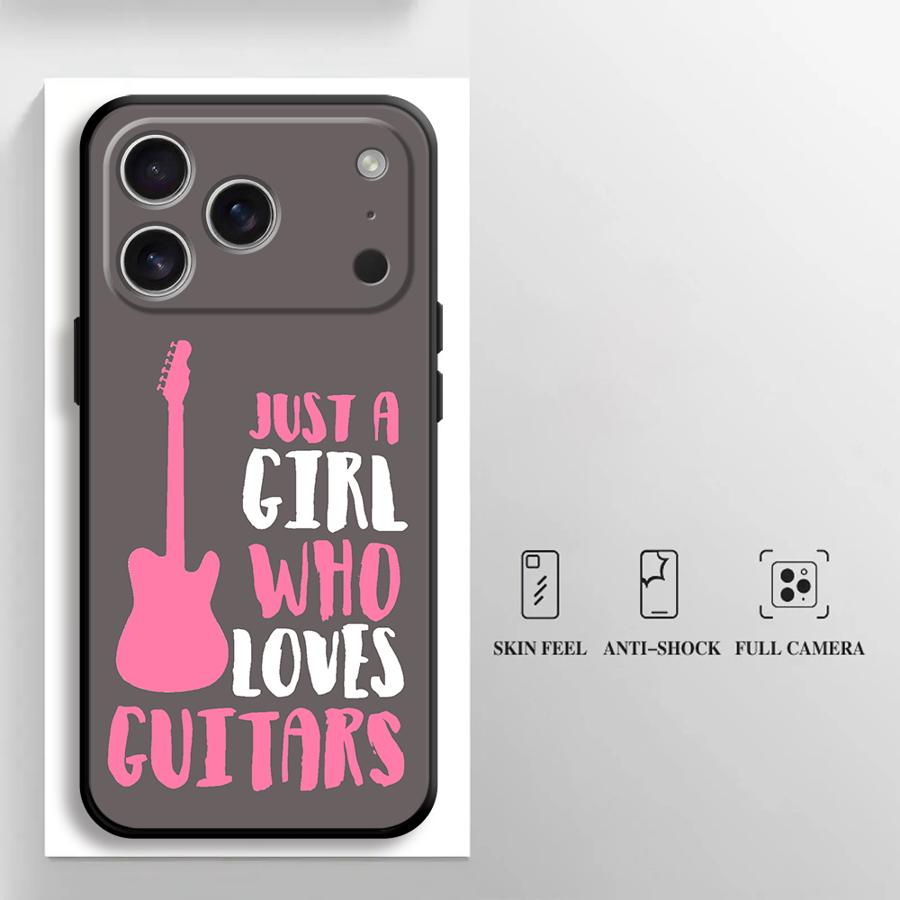 Case for Apple iPhone 17 Pro Max 14 13 15 Pro 7 8 16 XR XS MAX Air 12 11 Funda Phone Cover Love Music Letter
