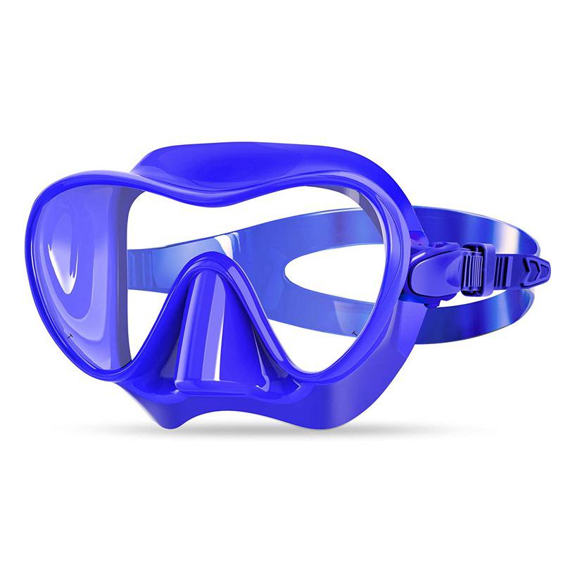 180° Ultra-Wide Angle Diving Mask for All Ages, Silicone Waterproof Goggles for Deep Diving and Snorkeling