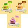 Adorable Cartoon Animal Push And Go Car With Pressable Head And Sound Rattle