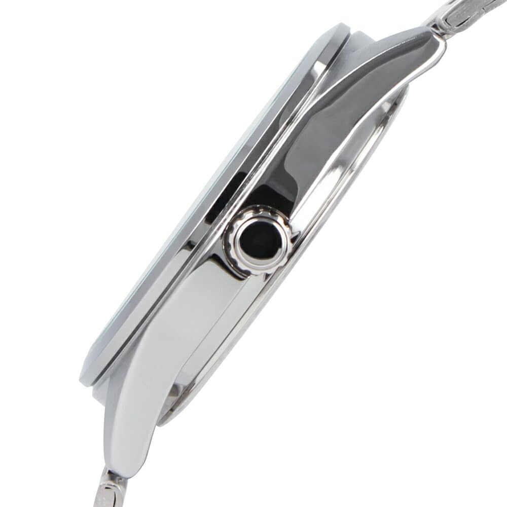 Casio Cheap Casio Chipkashi Watch Men's Quartz Analog Brass Stainless Steel Silver Mint Green MTP-VD03D-3A2