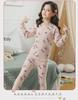 Kids' Thermal Fleece Pajama Set: Round Neck, Thickened for Winter, Unisex Design