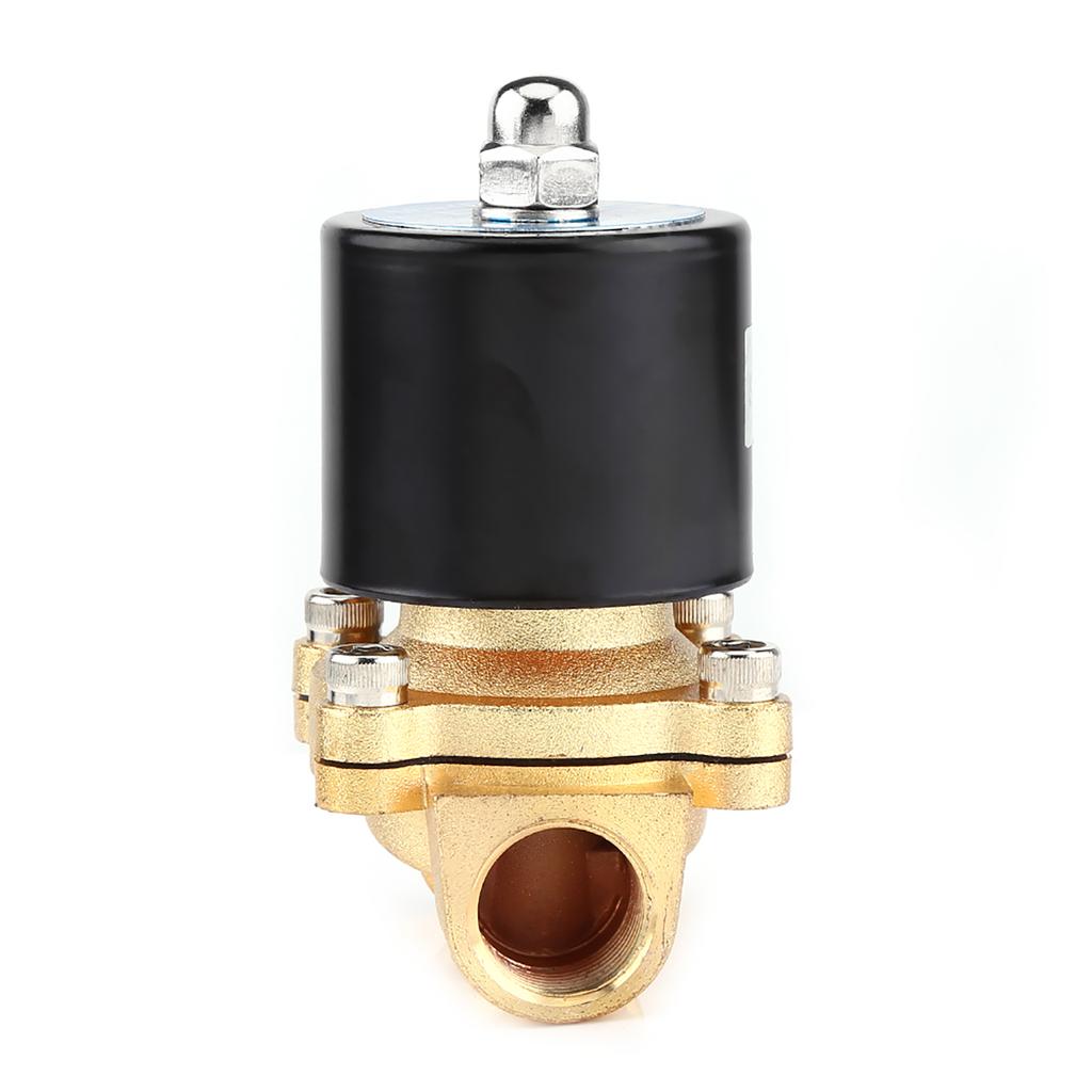 12V 1/2\\\" Normal Closed Electric Solenoid Valve for Water  Fuels Gas