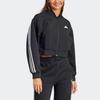 Adidas Future Icons 3-Stripes Bomber Jacket Women Jacket Black IP1566
