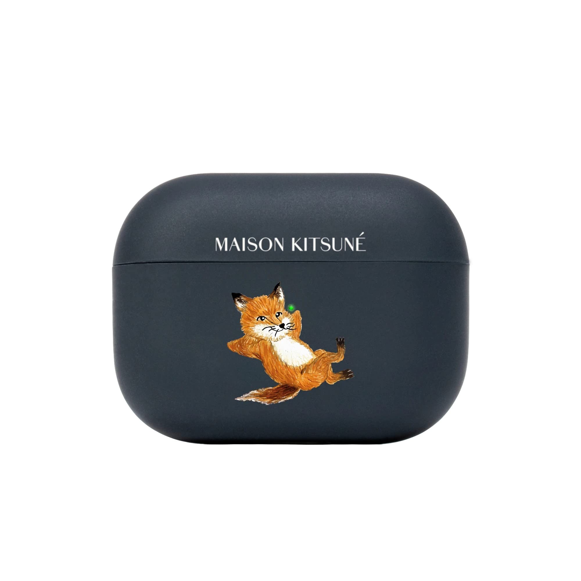 

MAISON KITSUNE Силиконовый чехол Chillax Fox для AirPods Pro [Б/у] чёрный