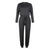 Tracksuit Women 2 Piece Set Loose Comfortable Simple Style Solid Color Long Sleeve Casual Suit Clothes 2024 Top Spring Autumn