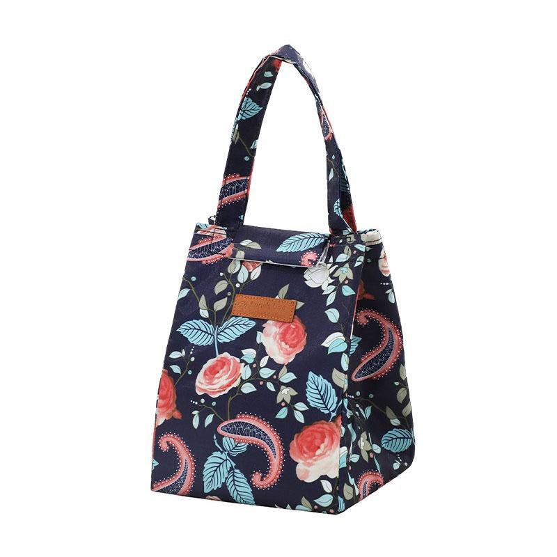 New 1PCS Lunch Thermal Small Bag Insulated Lunch Bag Adults for Work Bento Food Bag Keeps Cold and Heat WCB02