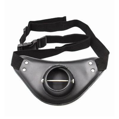 Fishing Fighting Waist Belt Adjustable Fishing Belt Rod Holder PU Leather Waist Belt for Saltwater/Freshwater Fishing