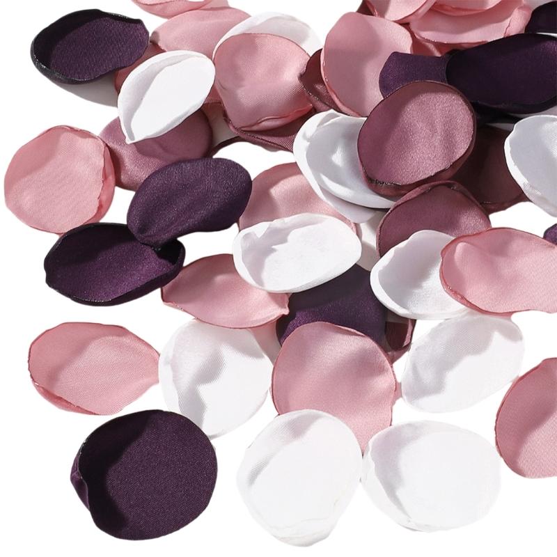 200Pcs Artificial Rose Petal Multipurpose Realistic Cloth Flower Petal for Holiday Party Decoration Wedding Supplies