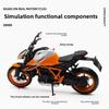 CCA Diecast 1/12 Maßstab KTM1290 Super Duke R Motorradmodell Legierung Spielzeugfahrzeug Motorrad Miniatur Auto Junge Geburtstagsgeschenk