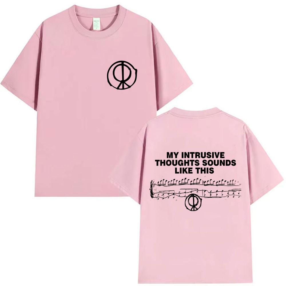 ROSALIA Meine aufdringlichen Gedanken klingen wie Tour 2025 Druck T-Shirt Männer Frauen Popmusik Mode T-Shirt Streetwear