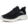 Anta Running Collection Cushioning Lightweight Wear-Resistant Slip-Resistant Low-Top Running Shoes Women's Black Sneakers