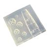 Sturdy Silicone Nail Art Decorations Mold Bowknot Flower Embossing Mold For DIY 3D Manicure Accessories Making