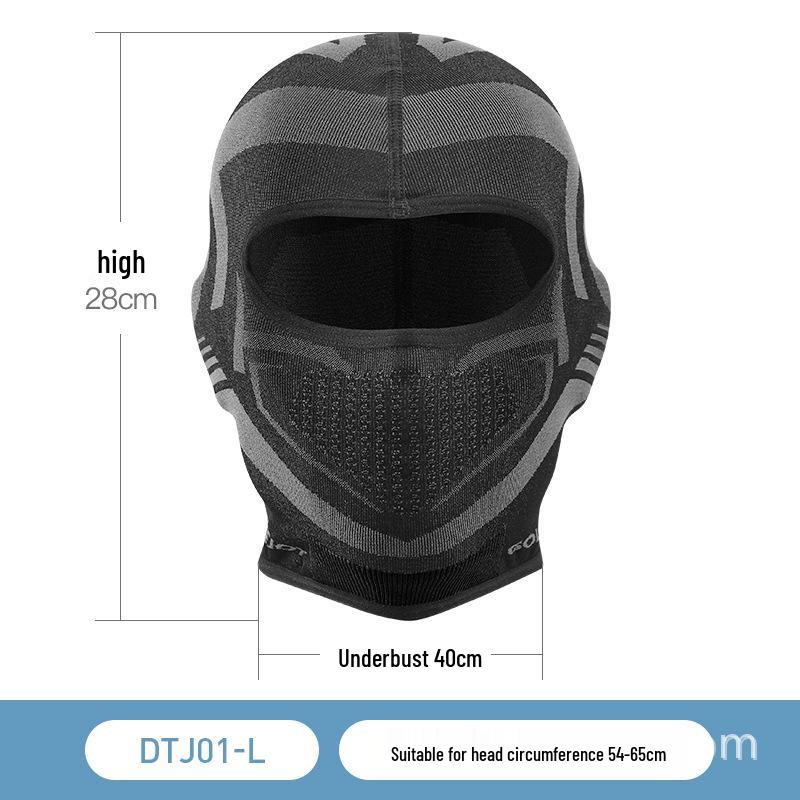 Leiqi Winter Face Mask: Breathable, Moisture-Wicking, Elastic Headband for Cycling, Skiing, and Motorcycling.