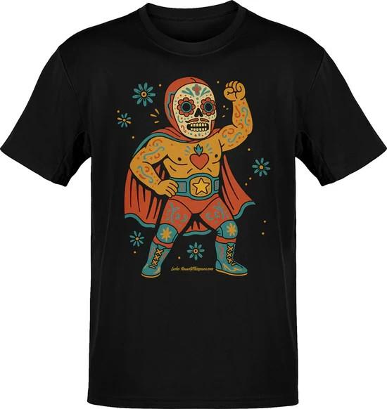 El Chido Power Luchador Graphic Tee S