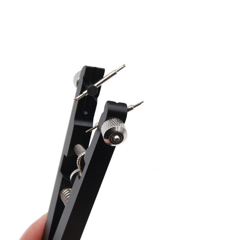V-shaped Steel Watch Repair Tool, Practical Spring Bar Link Pins Remover for Watch Strap Disassembly and Replacement Work