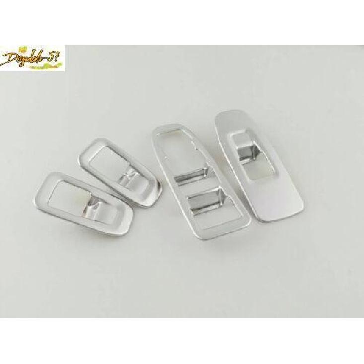 Fits For Cadillac XT5 2016- 4 pcs ABS Chrome Trim Cover Door Window Switch