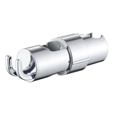 Round Pipe Shower Head Holder With Storange Hook Sprayer Fixed Base  Hardware Bath Accessories