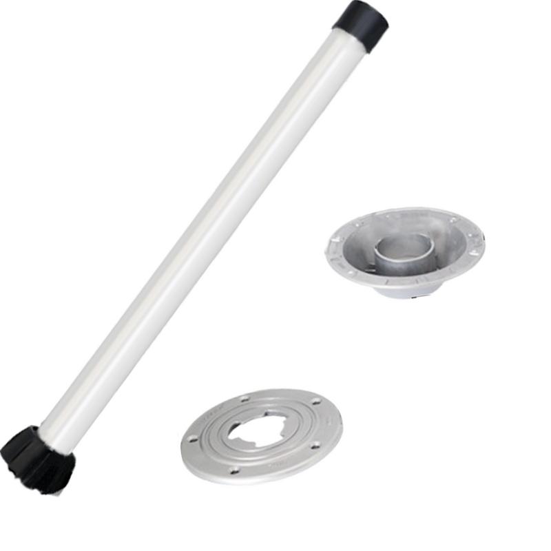 RV Table Legs Aluminum Alloy Rustproof Stable RV Table Mount Heavy Duty RV Interior Accessories Lightweight Detachable Base