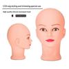 Professioneller Schminkpuppenkopf Glatzkopf Schaufensterpuppenmodell Zum Herstellen von Perücken Styling-Kappen Friseurhut Kopfbedeckung Ausstellungsständer