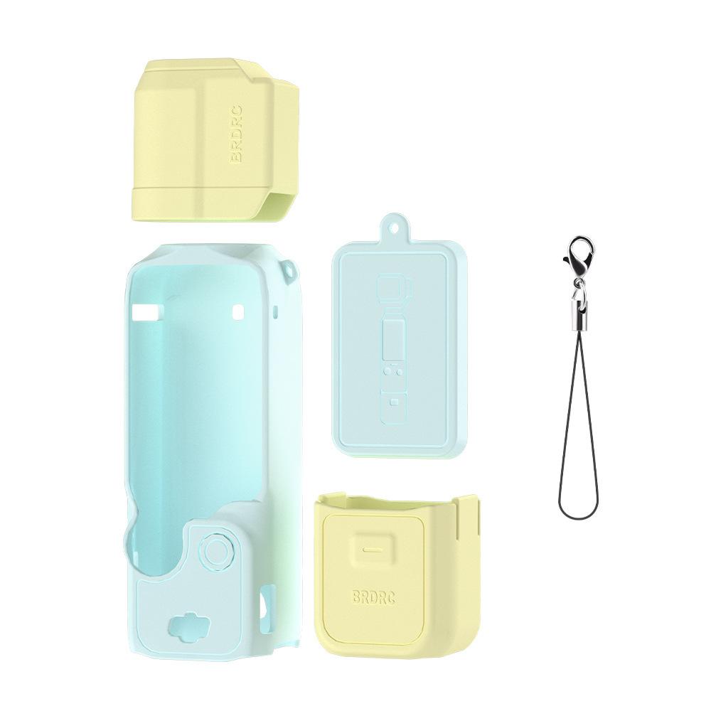 

Silicone Case For DJI Osmo Pocket 3 Gimbal Camera Anti-Scratch Handle Accessories Soft Protective Case Lens Cap Anti-Bump Cover