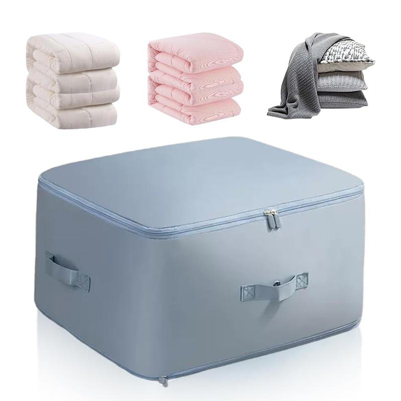 

Сверхкомпактный самосжимающийся органайзер, компрессионная сумка 2024, большие самосжимающиеся передвижные сумки-органайзеры для пуховых одеял, одежды, одеял XL синий