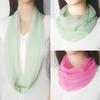 1PC Spring and Summer Scarf Women's Pullover Silk Scarf Versatile Neck Protector Fake Collar Women's Neck Cover Versatile Decorative Scarf Scarf Scarf
