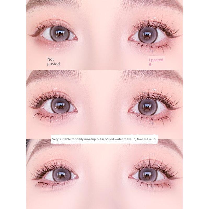 Dream Deer False Eyelashes Escape Princess Glue-Free Self-Adhesive Girl Group 2026 New Natural Glue Style Eyelash Stickers Hot Sale