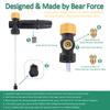 Pressure Washer Power Washer Foam Cannon Snow Foam Lance High Pressure Soap Foamer Soap Foam Gun with 1/4" Quick Connector