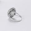 925 Sterling Silver Twilight Saga-Inspired Cluster Ring for Women