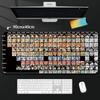 Boys ONE PIECE Leather Mouse Pad Oversized Boys Animation E-sports Game Keyboard Pad Luffy Computer Desk Pad Office Mouse Pad