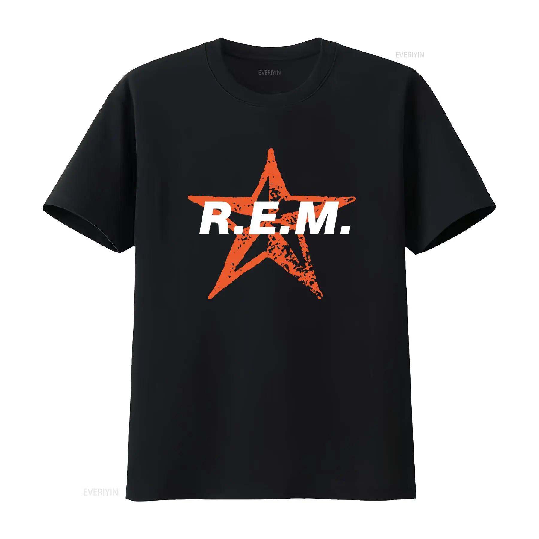

Vintage 90s R E M Monster Concert Tour 1995 T Shirt Retro Rock Band Print vintage Washed Stretched designer clothes fashion -... S
