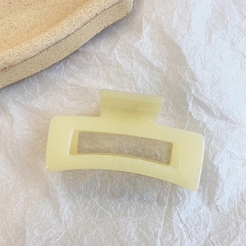 New Claw Clip for Women Tough Colorful Plastic Hair Claw Large Size Hair Clamps Claw Clip Crab Chic Hair Accessories Gift