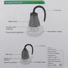 3L Reptile Humidifier Fogger Rainforest Super Mist Maker for Reptiles Amphibians Vivarium with Hose Pet Supplies