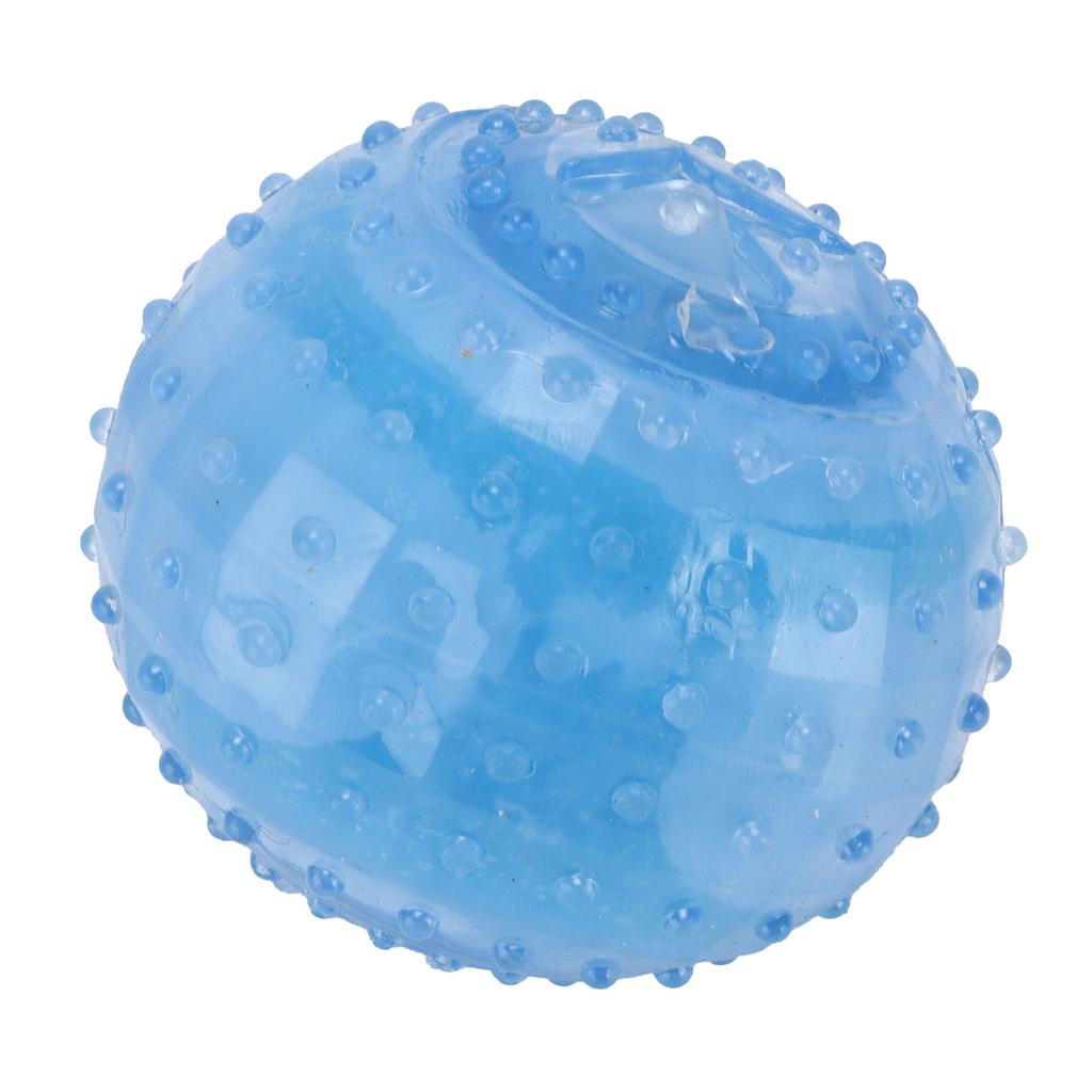 Pet Cooling Chew Toy BiteResistant TPR Pet Teething Toys Cooling Pet Teether Stick for Dogs(Ball Type )