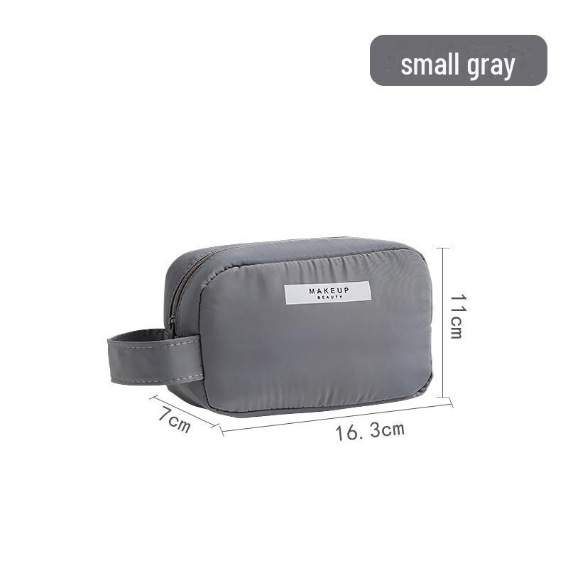 Korean Waterproof Travel Makeup Bag for Girls - Portable, Large Capacity Cosmetics Organizer