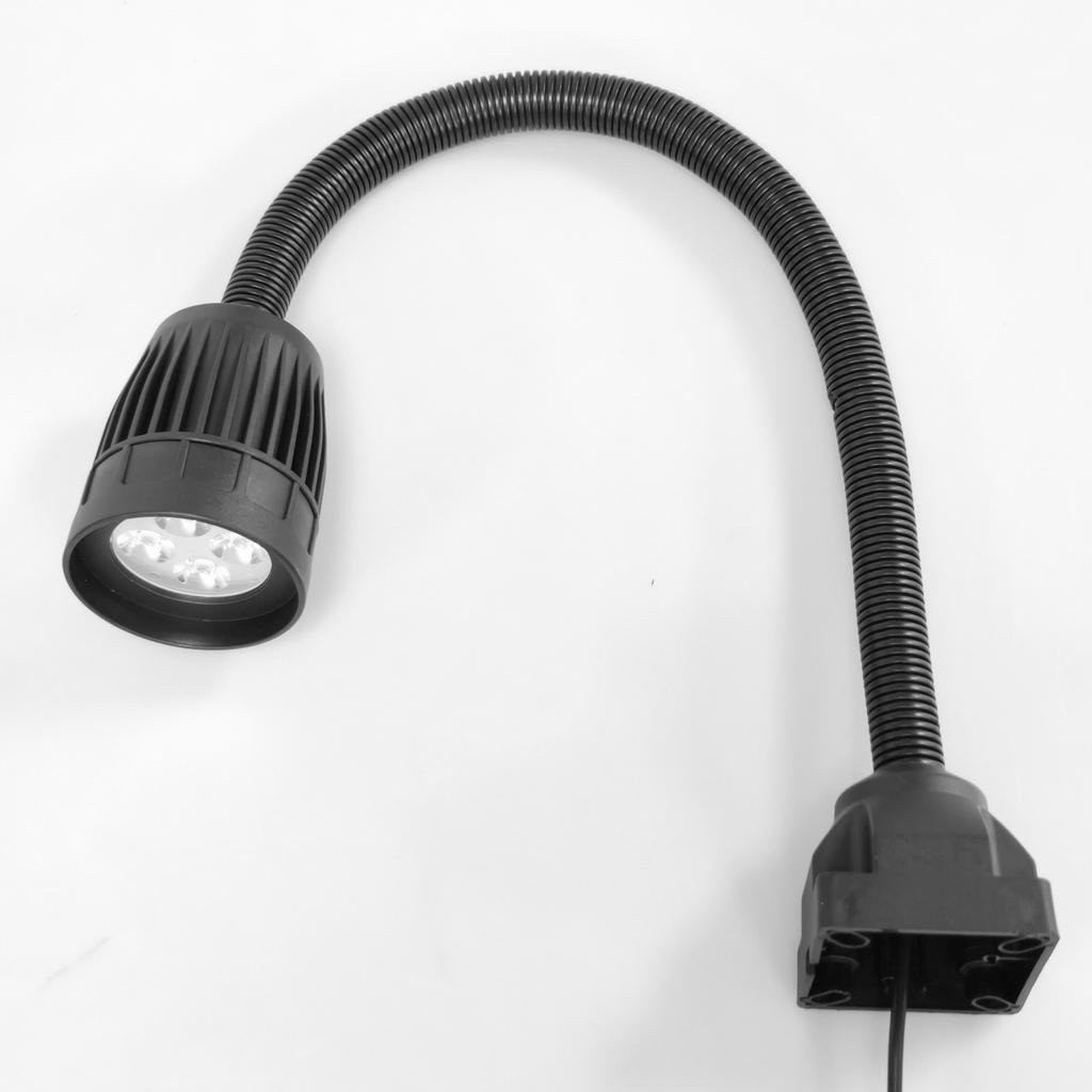 LEDEAST F-03 Magnetic Base Gooseneck LED Machine Work Lamp 4.5W Flexible Arm DC 24V for Drill Lathe