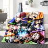 Custom Name My Hero Academia Theme Printed Blanket - Perfect for Couch, Bed, Travel & Outdoor Use | Machine Washable, Cozy & Durable.