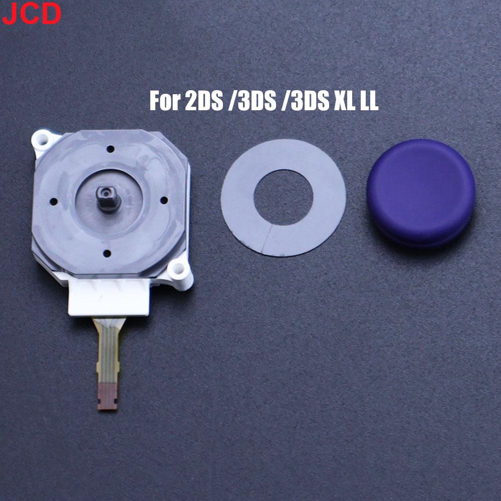 JCD 1set For 3DS 3DSXL 3DSLL Controller Analog Dust Ring PAD Rocker Stick Cap For New 2DS 3DS LLXL 3D Thumbstick Joystick Button