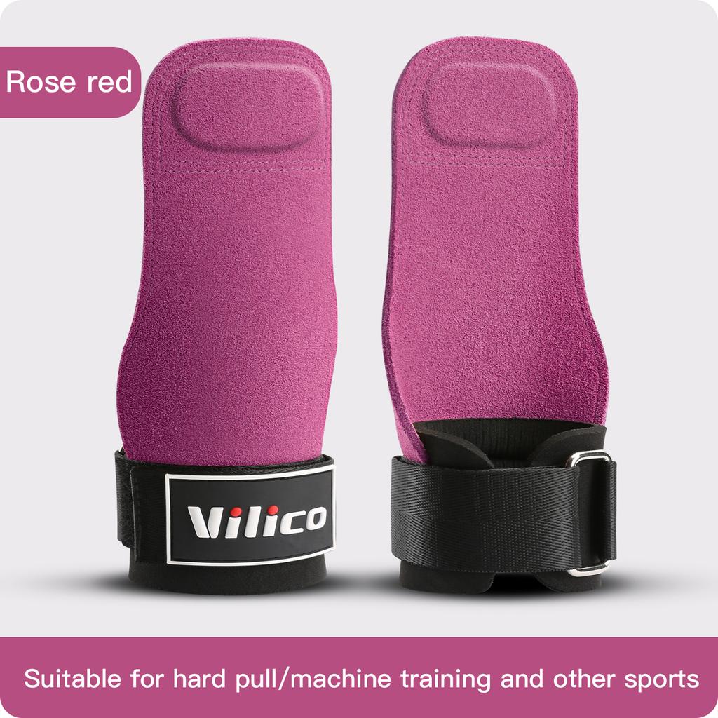 Xiaomi 2 Piece Leather Weight Lifting Training Gloves Palm Protection Women Men Fitness Sports Gymnastics Grips Pull Ups Weightlifting