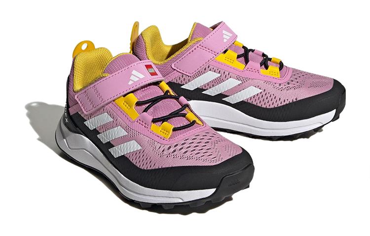 LEGO x Adidas Terrex Agravic Flow Abrasion Resistant Low top Kids' Running Shoes Black Pink Kids' IE4972